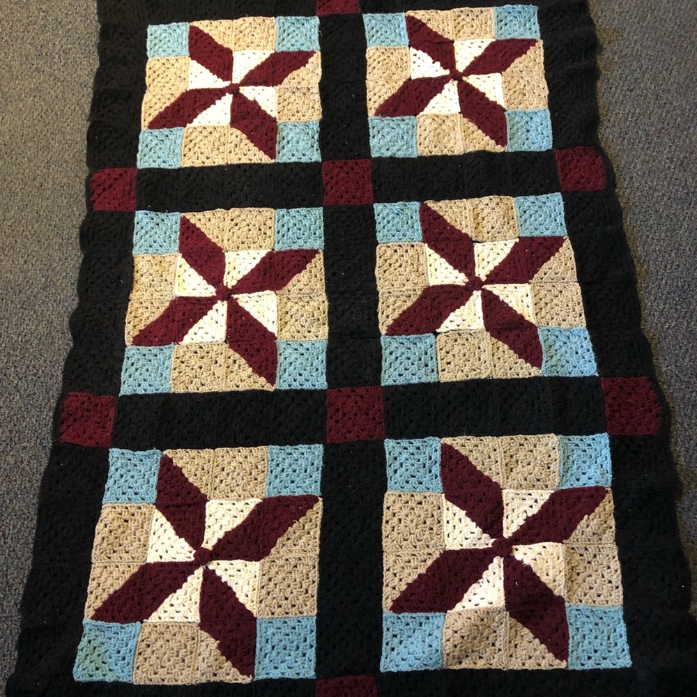 Handmade blanket/throw.